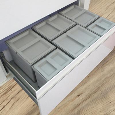 China Multifunctional 900 drawer plastic kitchen modern storage organizer cabinet pull out drawer organizer unit bakset for sale