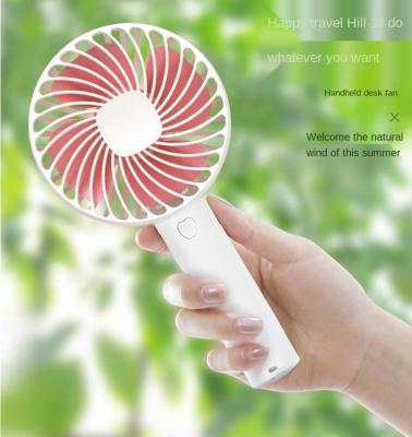 China Hot-selling New Fashion Summer Mini USB Portable Handy Desktop Hand Position Rechargeable Rechargeable Fan for sale