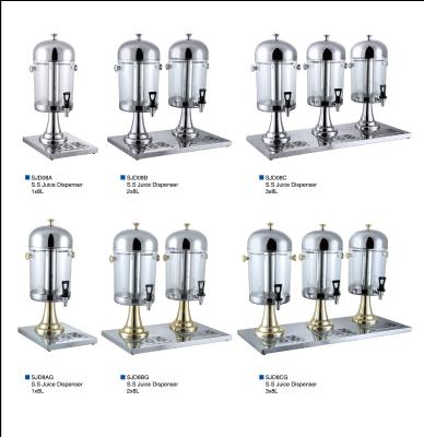 China Commercial Hotel Buffet Good Quality Stainless Steel Buffet Juice Dispenser for sale