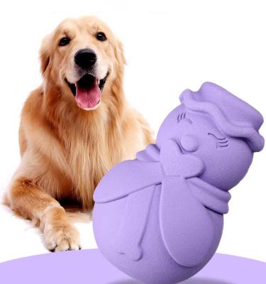 China Rubber Hiding Dog Toy Dog Safe Rubber Toy Pet Chew Bite Toy Indestructible Leakage Food Viable Modern Manufacturing for sale