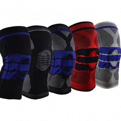 China Adult 3D Max Hinged Knee Brace Compression Sleeve Orthopedic Pads Bike Osteoarthritis Support Sleeve Gel Sports Knee Brace for sale