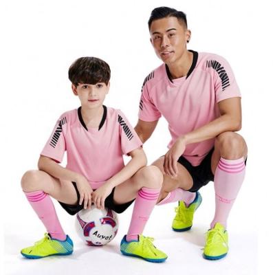 China Breathable 3D Max Parent-Child Outdoor Sports Football Clothing Soccer Apparel Suit Reflective Training Apparel for sale