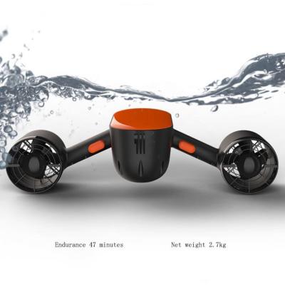 China Dual Motors 3D Max Water Sports Swimming Diving Max Depth 100FT 45min 4mph Camera Sea Scooter Lightweight Underwater Drone For Kid Adult for sale