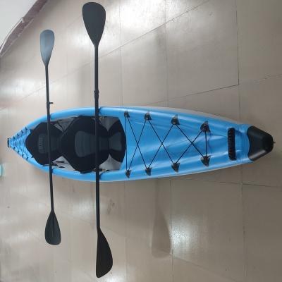 China PVC 3D Max Inflatable Kayak 2 Person Customized Logo Drifting Surfing Fishing Kayak Rowig Boat for sale