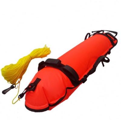 China 3D Max Strip Waterproof D-Clips Inflatable Dive Flag Scuba Diving Signal Spearfishing Flag Freediving Buoy Board Float Dive Flag Scuba Diving Signal for sale