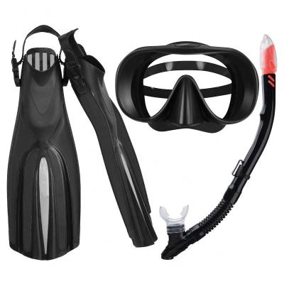 China Raincoat ; Snorkle Adult Men Women 3D MAX Mask Fins Snorkel Set 360 Degree Dry Top Air Intake and Dive Flippers Kit For Diving Anti-Leak Anti-Fog Swim Glass for sale