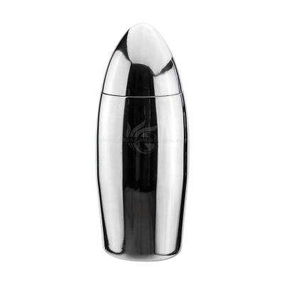 China Metal Ball Shape Shaker Set Mirror Polish Stainless Steel Cocktail Shaker for sale