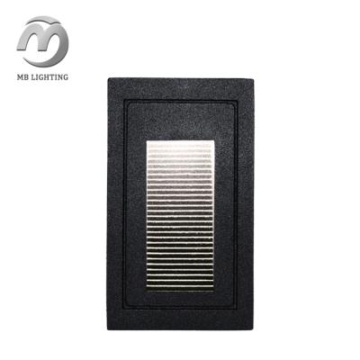 China Hot Sale Products Step Wall Light Staircase Light Corner Wall Light Outdoor Led Door Wall Light for sale