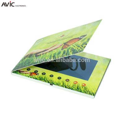 China 2018 Europe Customized 2.4/3.5/4.3/5 7 Inch LCD Greeting Card Business Digital Video Video Card for sale