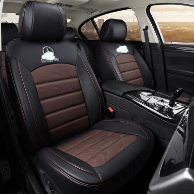 China Eco-friendly Leather Car Front Seat Cover Protector For Cars Auto Truck Suv Interior Accessories Customized For Mercedes Benz for sale