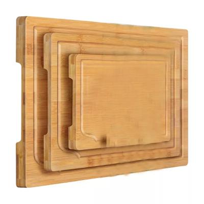 China Sustainable Double sided thick square cutting board family travel cutting board anti - mold durable small cutting board for sale