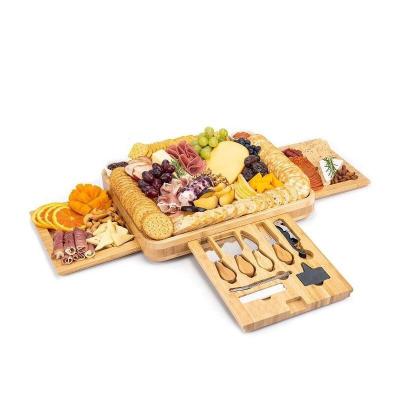 China Sustainable Cutting board  Cutting board set simple cutting board Nan set tray for sale