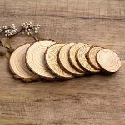 China Art Deco Small stakes round pieces of wood to decorate the tree ring for sale