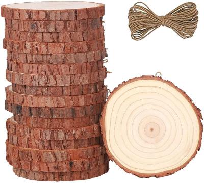 China Punched wood chips tree rings wood chips logs Hand-painted diy wood kindergarten children drawing materials logs Wood for sale