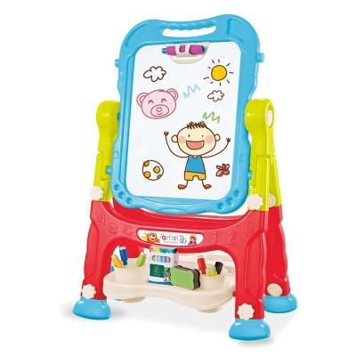 China ABS Plastic Double Sided Magnetic Easel Painting Artist Drawing Board Baby Toys for sale