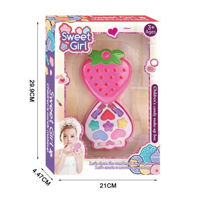 China Children's Makeup Toy Girls Pretend Playing Cosmetics Set Toys 21*4.47*29.9cm Children's Makeup Kit Birthday Gift for sale