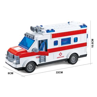 China Follow Me New Arrivals Toys Simulation Rc Ambulance Remote Control Car for sale