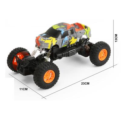 China Follow Me 1/18 23cm 4ch rc yellow watermark pickup climber with lights for sale