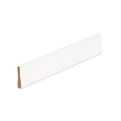 China Modern MDF Molding MDF Molding Board Modern MDF Molding White Head Floor Baseboard for sale