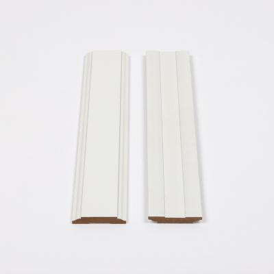 China Modern Wood Building Material White Door Frame White Door Frames Primer Wooden MDF Door Frames for sale