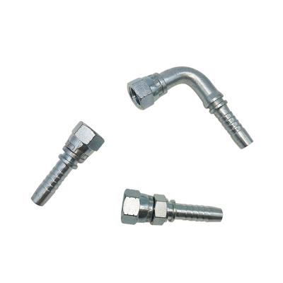 China China Water Air Two Piece Hydraulic Hose NPT BSP JIC Oil Crimping Fit Fitting Fitting for sale