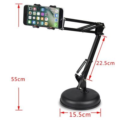 China New Adjustable Desk Universal Aluminum Support Smartphones Tablets Adjustable Angles Phone Stand Holder for sale