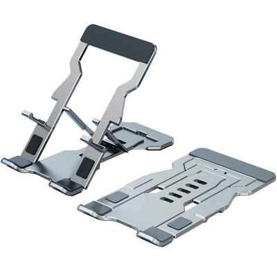 China Adjustable Laptop Stand Aluminum Alloy Folding Bracket Laptop Stand for sale