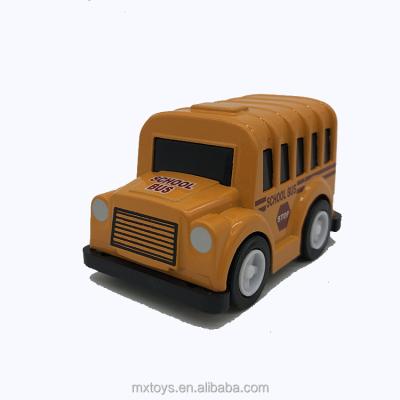 China Toy Hot Selling Kids Die Cast Alloy Mini Toy Car Pull Back Vehicle Police School Bus Ambulance for sale