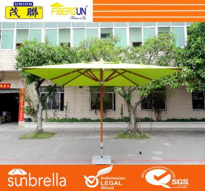 China High Quality Outdoor Furniture Beach Wood Frame/Patio/Garden Umbrella for sale