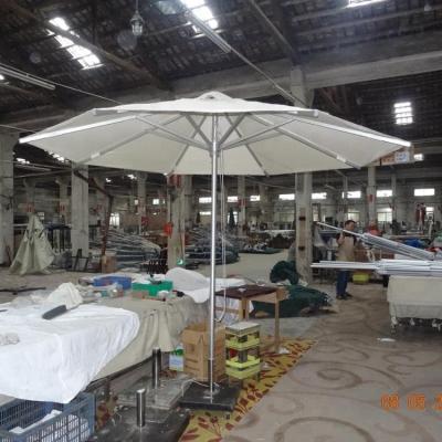 China Outdoor Patio Furniture Outdoor Furniture Luxury Aluminum Umbrella For Hotel for sale