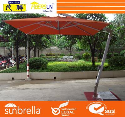 China Heavy Duty Outdoor Furniture Outdoor Sun Protect Side Post Umbrella for sale