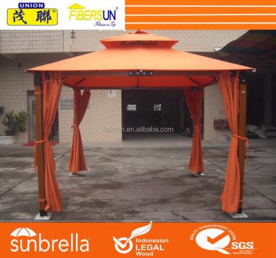 China Acrylic High Wind Resistant Hardwood Timber Gazebo for sale