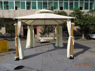 China POLY Outdoor Loud Hardwood House Gazebo Pavilion for sale