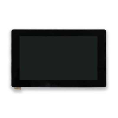 China 5 points 7.0 inch capacitive touch screen LCD MODULE, TTL interface, G+G structure, 1024*600, OCA paste or view paste optional 7.0 inch for sale