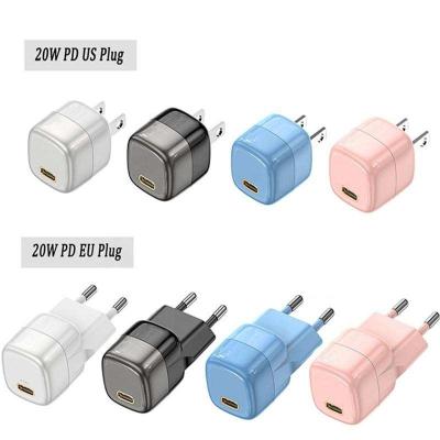 China Original Mini Mobile Phone Charger 20W Quick Charger High Performance USB-C Wall Charger Adapter Drinkable USB Type C For Iphone14 Type C for sale