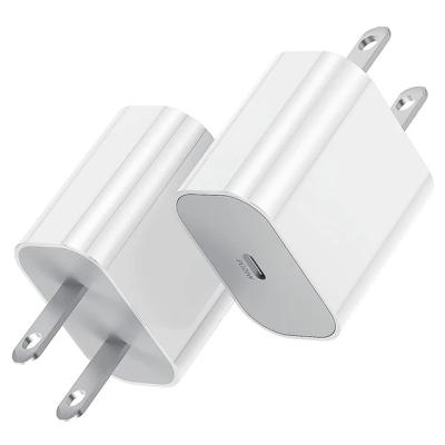 China Original Cell Phone OEM 20w For Type-C Fast Original Iphone 14 PD 3.0 Wall Chargers Adapter Fast Charger 1:1 for sale