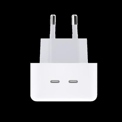 China Original Mobile Phone Hot Selling Quality Certification Charger Type C For Iphone 35W Dual USB-C For Apple Mobile Charger for sale