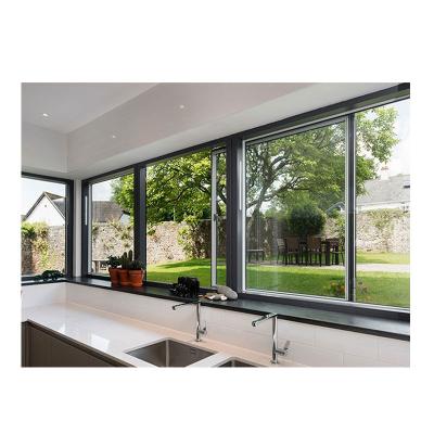 China Folding Screen Double Glazed 3 Way Garden 1.2x1.2 Sliding Windows System Security Window Aluminum Sliding Window for sale