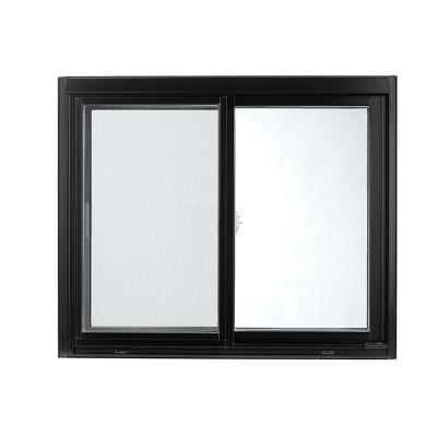 China Cheap Magnetic Australian Standard Kitchen Screen Factory Price Aluminum Alloy Profile Frame Glass Soundproof Sliding Window for sale