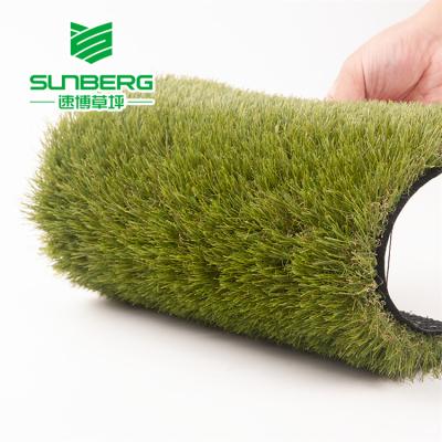 China Landscaping Sunberg 2022 Hot-selling UV-Resistors Landscaping Garden Home Lawn Natural Air-Like Artificial Grass for sale