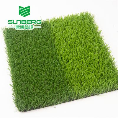 China Landscaping Sunberg Artificial Grass Synthetic Grass Football Latex Sports Football Garden Measuring Color Material Origin for sale