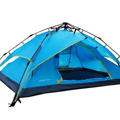 China two bedrooms & A New Arrivals 3-4 Persons Double Lounge Automatic Tent Multi-person Travel Camping Tent for sale