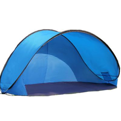 China Customized High Quality One Color Bedroom Travel Camping Tent Mosquito Repellent Sunscreen Double Outdoor Tent for sale