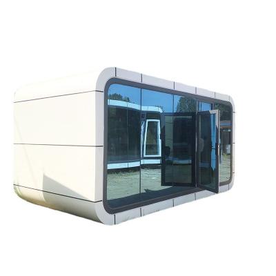 China Modern Design Modern Modular Prefab Houses Living Room Garden Pod Living Container Homes Apple Cabin for sale