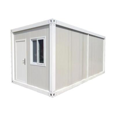 China 20ft Modern Lightweight Steel Container House Flat Pack Prefab Container Camping Homes Detachable Container House for sale