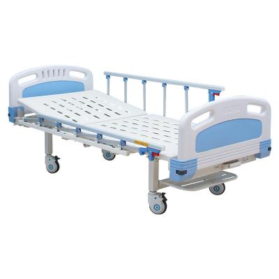 China Medical Icu Simple Medical Home Manual Metal Hospital Furniture MGE-M1 Patient Rental Crank Beds for sale