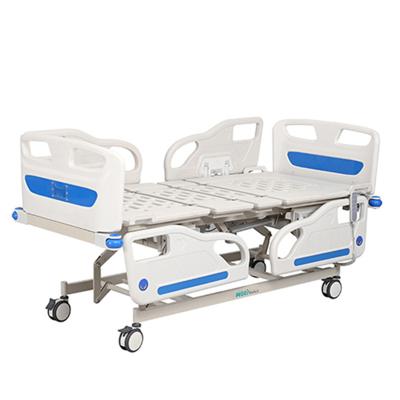 China 5 Function Metal ICU Automatic Medical Beds MGE-ED2 Medige Full Metal Comfortable Adjustable High Low Electric Luxury Hospital Bed for sale