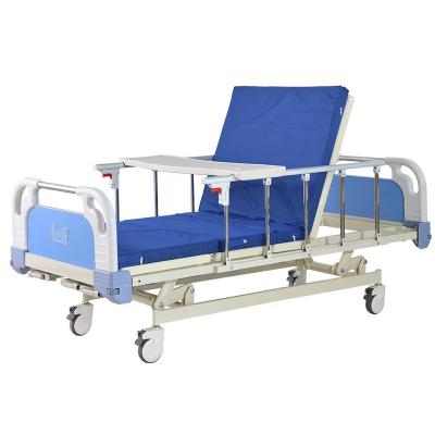 China Metal Factory MGE-M3 MEDIGE Multifunctional Foldable Metal 3 Canrk Hospital Bed Medical Patient Manual Manufacturers for sale