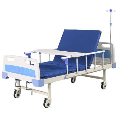 China Metal Customization Free Cheap Price Manual Used Single Crank Medical Bed MGE-M05-G Medige for sale