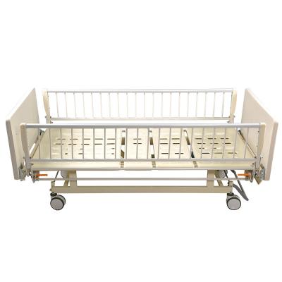 China Mge-M06 Medige Metal Inpatient Bed Multifunction ICU Rotation Manual Hospital Bed Clinic Prices for sale